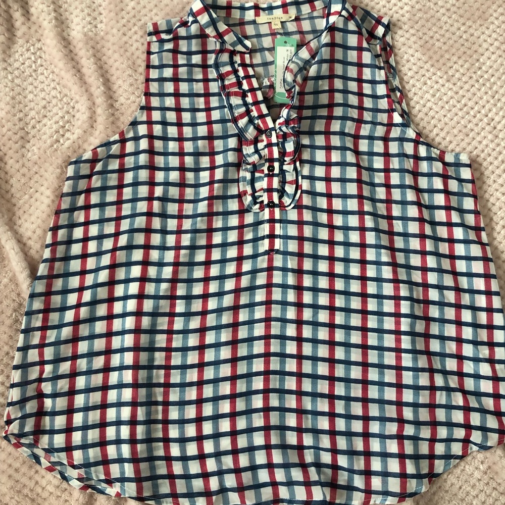 Fun2Fun stitch fix top  1x